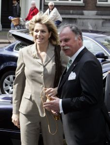 12-04-2005 MAXIMA  BIJ INAUGURELE REDE HOOGLERAAR PRINCE CLAUS 2004-2005 TE UTRECHT.
FOTO; ALBERT DEN ISEGER