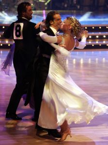 23-04-2006 SHOWBIZZ; 4de RONDE VAN DANCING WITH THE STARS LIVE IN STUDIO 24 TE HILVERSUM. Deze ronde was de swingende samba en de weense wals aan de orde. Vanavond live op tv  de uitslag en de grote vraag is natuurlijk wie komt er volgende week niet meer terug in the Ballroom van studio 24.
foto: Albert den Iseger