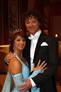 23-04-2006 SHOWBIZZ; 4de RONDE VAN DANCING WITH THE STARS LIVE IN STUDIO 24 TE HILVERSUM. Deze ronde was de swingende samba en de weense wals aan de orde. Vanavond live op tv  de uitslag en de grote vraag is natuurlijk wie komt er volgende week niet meer terug in the Ballroom van studio 24.
foto: Albert den Iseger
