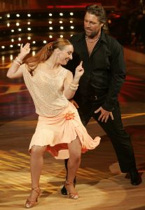 23-04-2006 SHOWBIZZ; 4de RONDE VAN DANCING WITH THE STARS LIVE IN STUDIO 24 TE HILVERSUM. Deze ronde was de swingende samba en de weense wals aan de orde. Vanavond live op tv  de uitslag en de grote vraag is natuurlijk wie komt er volgende week niet meer terug in the Ballroom van studio 24.
foto: Albert den Iseger