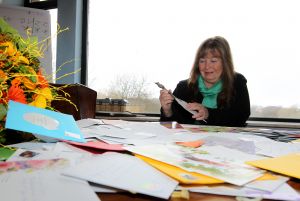 05-04-2012 SHOWBIZZ; WIETEKE VAN DORT VERTELD OVER DE DONKERSTE DAGEN UIT HAAR LEVEN. Een prachtig verhaal deze week in de PRIVE over Wieteke van Dort. Yvonne Hoebe ontmoette Wieteke in Den Haag en tekende een mooi verhaal op.
foto: Albert den Iseger