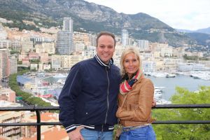 30-04-2014 SHOWBIZZ; FRANS_MARISKA EN DORUS BAUER IN MONTE CARLO MET 104 FANS.
foto: Albert den Iseger