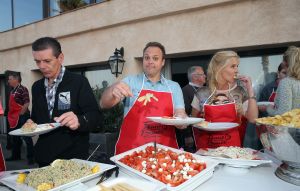 30-04-2014 SHOWBIZZ; FRANS_MARISKA EN DORUS BAUER IN MONTE CARLO MET 104 FANS.
foto: Albert den Iseger