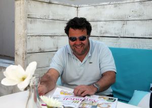 30-04-2014 SHOWBIZZ; FRANS_MARISKA EN DORUS BAUER IN MONTE CARLO MET 104 FANS.
foto: Albert den Iseger