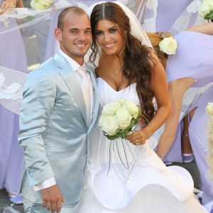07-04-2014 SHOWBIZZ; YOLANTHE CABAU EN WESLEY SNEIJDER ZIJN VANDAAG PRECIES 4 JAAR GETROUWD. Het paar ging namelijk op 7 April 2010 naar het gemeente huis om te trouwen voor de wet. Het huwelijksfeest werd in Juni 2010 groots gevierd in het Italiaanse TOSCANE.
foto: Albert den Iseger
