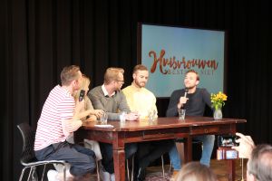 14-04-2017 SHOWBIZZ;STERRENCAST VOOR DE NIEUWE FILM HUISVROUWEN BESTAAN NIET NU BEKEND. Hoofdrollen zijn voor Eva van de Wijdeven, Jelka van Houten en Loes Luca. Bijrollen zijn er voor Victoria Koblenco-Jim Bakkum-Kay Greidanus en Leo Alkemade. De film komt in December 2017 uit. Producent is Rick Engelkes.
foto: Albert den Iseger