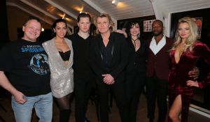 13-04-2019 SHOWBIZZ; HANS KLOK NEEMT AFSCHEID VAN VRIENDEN EN FAMILIE MET FEESTJE IN BLOEMENDAAL, NU NAAR LAS VEGAS. Hans en zijn partner Dann gaan binnenkort naar Las Vegas, een nieuwe toekomst en een nieuwe uitdaging. foto: Albert den Iseger