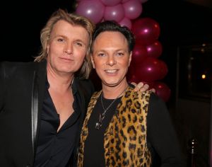 13-04-2019 SHOWBIZZ; HANS KLOK NEEMT AFSCHEID VAN VRIENDEN EN FAMILIE MET FEESTJE IN BLOEMENDAAL, NU NAAR LAS VEGAS. Hans en zijn partner Dann gaan binnenkort naar Las Vegas, een nieuwe toekomst en een nieuwe uitdaging. foto: Albert den Iseger