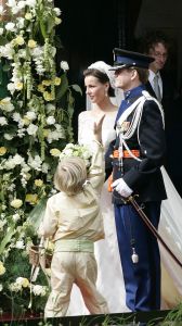 27-08-2005 ACTUEEL; HUWELIJK VAN PRINS PIETER-CHRISTIAAN EN ANITA VAN EIJK TE NOORDWIJK.Bijna de gehele koninglijke familie,vrienden en familie waren getuigen van een prachtig huwelijk in de Grote St.Jeroenskerk te Noordwijk. 
foto:Albert den Iseger.