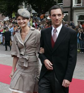 27-08-2005 ACTUEEL; HUWELIJK VAN PRINS PIETER-CHRISTIAAN EN ANITA VAN EIJK TE NOORDWIJK.Bijna de gehele koninglijke familie,vrienden en familie waren getuigen van een prachtig huwelijk in de Grote St.Jeroenskerk te Noordwijk. 
foto:Albert den Iseger.