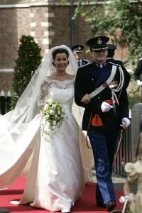 27-08-2005 ACTUEEL; HUWELIJK VAN PRINS PIETER-CHRISTIAAN EN ANITA VAN EIJK TE NOORDWIJK.Bijna de gehele koninglijke familie,vrienden en familie waren getuigen van een prachtig huwelijk in de Grote St.Jeroenskerk te Noordwijk. 
foto:Albert den Iseger.