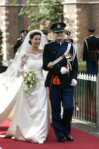 27-08-2005 ACTUEEL; HUWELIJK VAN PRINS PIETER-CHRISTIAAN EN ANITA VAN EIJK TE NOORDWIJK.Bijna de gehele koninglijke familie,vrienden en familie waren getuigen van een prachtig huwelijk in de Grote St.Jeroenskerk te Noordwijk. 
foto:Albert den Iseger.