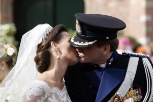 27-08-2005 ACTUEEL; HUWELIJK VAN PRINS PIETER-CHRISTIAAN EN ANITA VAN EIJK TE NOORDWIJK.Bijna de gehele koninglijke familie,vrienden en familie waren getuigen van een prachtig huwelijk in de Grote St.Jeroenskerk te Noordwijk. 
foto:Albert den Iseger.