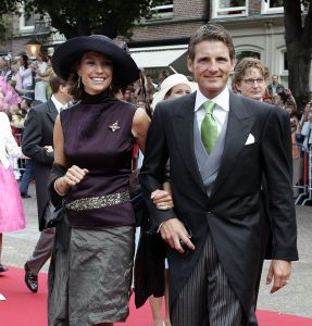 27-08-2005 ACTUEEL; HUWELIJK VAN PRINS PIETER-CHRISTIAAN EN ANITA VAN EIJK TE NOORDWIJK.Bijna de gehele koninglijke familie,vrienden en familie waren getuigen van een prachtig huwelijk in de Grote St.Jeroenskerk te Noordwijk. 
foto:Albert den Iseger.
