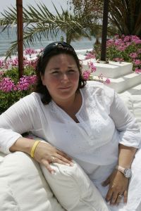 26-08-2005 SHOWBIZZ; NATHALIE HAZES VERTELT HAAR VERHAAL IN MARBELLA SPANJE: Nathalie Hazes met zoon Duncan en man Remco zijn op vakantie in Spanje op uitnodiging van weekblad Prive.Nathalie vertelt alles over haar relatie met vader Andre en alles over delaatste jaren van de onvergetelijke hitzanger.
foto: Albert den Iseger.