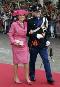 27-08-2005 ACTUEEL; HUWELIJK VAN PRINS PIETER-CHRISTIAAN EN ANITA VAN EIJK TE NOORDWIJK.Bijna de gehele koninglijke familie,vrienden en familie waren getuigen van een prachtig huwelijk in de Grote St.Jeroenskerk te Noordwijk. 
foto:Albert den Iseger.
