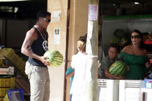 05-08-2007 SHOWBIZZ; IBIZA IS THE PLACE TO BE. Vele bekende kwam ik weer tegen op Ibiza oa. Gerard Joling em Wino en zijn gezin, Marco Borsato en zijn gezin, Patty Brard, Patrick Kluivert en vriendin Rossana Lima en gezin en Ruud de Wild en zijn aanstaande vrouw. 
foto: Albert den Iseger.