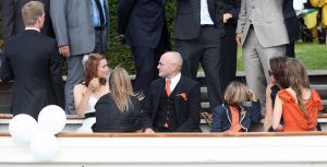 28-08-2008 SHOWBIZZ; PHIL COLLINS DOCHTER JOELEY TROUWT IN LEIDEN MET STEFAN BUITELAAR. De huwelijksplechtigheid was in Restaurant De Enghelberta Hoeve te Leiden. Vele buitenlandse gasten waren aanwezig oa. de ex van Phil Collins- zijn zoon - dochter en zijn beide laatste kinderen Nicolas van 6 jaar en Matthew van 4 jaar. Na de bruiloft ging het hele gezelschap varen door de Leidse grachten.
foto: Albert den Iseger.