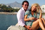 07-08-2008 SHOWBIZZ; RONNEY ROSENBAUM EN TATJANA SIMIC EEN VERLIEFD PAAR DIE HOPEN ALSNOG OP EEN LIEFDESBABY. Wij waren op visite bij het verliefde paar in Marbella en genoten van hun gastvrijheid en hun oprechte verhaal dat deze week in uw weekblad Prive word gepubliceerd.
foto: Albert den Iseger.