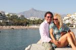 07-08-2008 SHOWBIZZ; RONNEY ROSENBAUM EN TATJANA SIMIC EEN VERLIEFD PAAR DIE HOPEN ALSNOG OP EEN LIEFDESBABY. Wij waren op visite bij het verliefde paar in Marbella en genoten van hun gastvrijheid en hun oprechte verhaal dat deze week in uw weekblad Prive word gepubliceerd.
foto: Albert den Iseger.