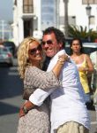 07-08-2008 SHOWBIZZ; RONNEY ROSENBAUM EN TATJANA SIMIC EEN VERLIEFD PAAR DIE HOPEN ALSNOG OP EEN LIEFDESBABY. Wij waren op visite bij het verliefde paar in Marbella en genoten van hun gastvrijheid en hun oprechte verhaal dat deze week in uw weekblad Prive word gepubliceerd.
foto: Albert den Iseger.