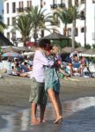 07-08-2008 SHOWBIZZ; RONNEY ROSENBAUM EN TATJANA SIMIC EEN VERLIEFD PAAR DIE HOPEN ALSNOG OP EEN LIEFDESBABY. Wij waren op visite bij het verliefde paar in Marbella en genoten van hun gastvrijheid en hun oprechte verhaal dat deze week in uw weekblad Prive word gepubliceerd.
foto: Albert den Iseger.