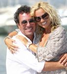 07-08-2008 SHOWBIZZ; RONNEY ROSENBAUM EN TATJANA SIMIC EEN VERLIEFD PAAR DIE HOPEN ALSNOG OP EEN LIEFDESBABY. Wij waren op visite bij het verliefde paar in Marbella en genoten van hun gastvrijheid en hun oprechte verhaal dat deze week in uw weekblad Prive word gepubliceerd.
foto: Albert den Iseger.