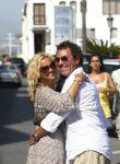 07-08-2008 SHOWBIZZ; RONNEY ROSENBAUM EN TATJANA SIMIC EEN VERLIEFD PAAR DIE HOPEN ALSNOG OP EEN LIEFDESBABY. Wij waren op visite bij het verliefde paar in Marbella en genoten van hun gastvrijheid en hun oprechte verhaal dat deze week in uw weekblad Prive word gepubliceerd.
foto: Albert den Iseger.
