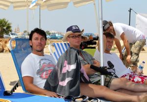 19-08-2010 SHOWBIZZ; DE ZOMER VOORBIJ MET JAN SMIT  NICK&SIMON EN DE 3 JS. Op het Griekse Kreta waren de opname s voor het Tros programma Jan Smit de Zomer Voorbij. Het was vooral dolle pret en veel muziek aan boord van de gehuurde drie master. Diverse gasten werden ingevlogen en maakten deel uit van het zomerse Volendamse gevoel wat ze echter niet gauw meer zullen vergeten. Deze week het zomerse Griekse verhaal in weekblad Prive. De zomer voorbij met Jan Smit en zijn muzikale vrienden is vanaf 12 September te zien bij de Tros.
foto: Albert den Iseger