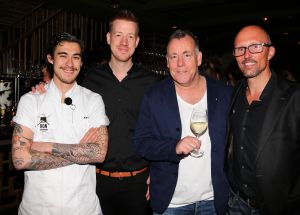 19-06-2015 SHOWBIZZ; RON BLAUW OPENT ZIJN GASTOBAR IN AMSTERDAM.
foto: Albert den Iseger