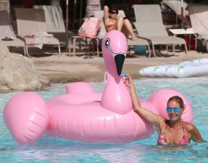 11-08-2017 SHOWBIZZ; FRANS EN MARISKA BAUER TERUG OP DE CANARISCHE EILANDEN. Na enkele jaren naar andere landen te zijn geweest is het voor de familie BAUER weer terug waar de vakanties zijn begonnen LAS PALMAS. Het voelt als thuis komen. Heerlijk hotel en vriendelijke mensen, lekker weer een een voortreffelijk hotel. Dat is anno 2017 vakantie voor de BAUERS.
foto: Albert den Iseger