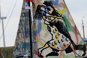 20-08-2025:LAATSTE NIEUWS;Aankomst schepen op weg naar Amsterdam.Mooi weer veel publiek en duizenden kleine schepen allemaal op weg naar het IJ Amsterdam.
foto: Albert den Iseger.