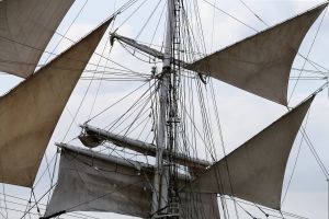 20-08-2025:LAATSTE NIEUWS;Aankomst schepen op weg naar Amsterdam.Mooi weer veel publiek en duizenden kleine schepen allemaal op weg naar het IJ Amsterdam.
foto: Albert den Iseger.