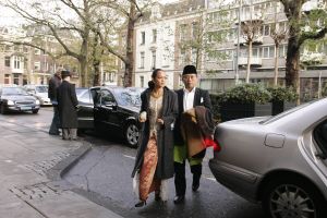 26-11-2005 SHOWBIZZ: DOCHTER VAN EX PRESIDENT MEGAWATI TROUWT IN AMSTERDAM. Kartika Soekarno trouwt met Frits Frederick Seegers in het Amstel hotel in Amsterdam.
foto: Albert den Iseger.