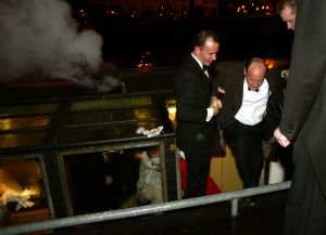 26-11-2005 SHOWBIZZ: DOCHTER VAN EX PRESIDENT MEGAWATI TROUWT IN AMSTERDAM. Kartika Soekarno trouwt met Frits Frederick Seegers in het Amstel hotel in Amsterdam.
foto: Albert den Iseger.
