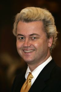 9-12-2005 SHOWBIZZ: BORIS VAN ZONNEVELD ONTMOET GEERT WILDERS. Boris heeft een  gesprek met Geert Wilders in Den Haag.
foto: Albert den Iseger.