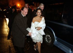 26-11-2005 SHOWBIZZ: DOCHTER VAN EX PRESIDENT MEGAWATI TROUWT IN AMSTERDAM. Kartika Soekarno trouwt met Frits Frederick Seegers in het Amstel hotel in Amsterdam.
foto: Albert den Iseger.