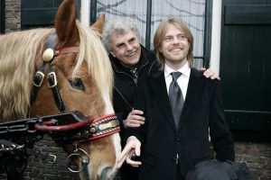 06-12-2005 SHOWBIZZ: HUWELIJK VAN ROBERT LONG EN KRISTOF RUTSAERT IN BAARLE NASSAU.
foto: Albert den Iseger