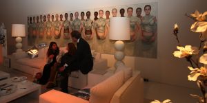 06-12-2007 SHOWBIZZ; MILJONAIRSFAIR IN DE RAI AMSTERDAM WEER GROOT SUCCES. 
Op de VIP avond waren maar liefst 6500 gasten komen opdraven, de een in een nog mooiere creatie dan de ander. Vele bekenden uit Politiek Nederland, Showbizz en Theater waren weer aanwezig op deze overheerlijke party van Glamour en glitter. 
Foto: Albert den Iseger.