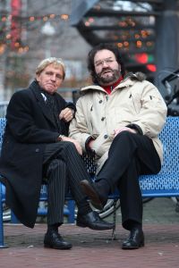 24-12-2007 SHOWBIZZ; ARIE RIBBENS EN JACQUES HERB HERDENKEN ARNE JANSEN OP GEHEEL EIGEN WIJZE. Arie en Jacques hebben een dierbare collega verloren en herdenken hem op geheel eigen wijze.
foto: Albert den Iseger.