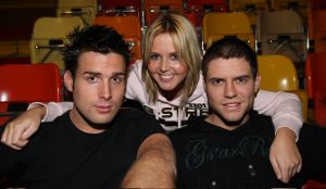 19-12-2007 SHOWBIZZ; GTST- s STERREN CAROLINE EN ERIK DOEN ZAAGACT IN HET KERSTCIRCUS. Caroline de Bruijn en Erik de Vogel zijn eerste kerstdag te zien bij de Tros in een spectaculaire zaagact waar Erik door Caroline door midden word gezaagd. Dit alles onder leiding van Jan Rouwen die dit soort magische acts doet in Duitsland.Dit alles staat in het teken voor het goede doel Kidsrights. 
foto: Albert den Iseger