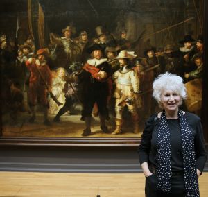 15-12-2013 SHOWBIZZ; ADELE BLOEMENDAAL IS DOL OP DE OUDE MEESTERS. Hartewens van Adele is vervuld door weekblad Prive. Helemaal alleen op bezoek bij de Oude Meesters in het Rijksmuseum te Amsterdam.
foto: Albert den Iseger.