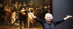 15-12-2013 SHOWBIZZ; ADELE BLOEMENDAAL IS DOL OP DE OUDE MEESTERS. Hartewens van Adele is vervuld door weekblad Prive. Helemaal alleen op bezoek bij de Oude Meesters in het Rijksmuseum te Amsterdam.
foto: Albert den Iseger.