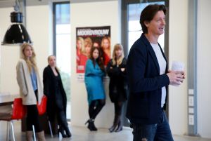 18-12-2014 SHOWBIZZ; DE VERLEIDING VAN EEN MOORDVROUW-DE DUIVELSE GEESTIGE KOMEDIE VAN RICK ENGELKES. Rick Engelkes brengt per 10-Januari een nieuw toneelstuk op de planken DE MOORDVROUW met in de hoofdrollen SARAH CHRONIS-NIENKE ROMER-SANNE VOGEL EN CAMILLA SIEGERTSZ. 
foto: Albert den Iseger