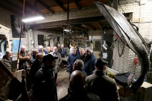 27-11-2025 NIEUWS:RON MORET NODIGT LIONS CLUB UIT VOOR AVONDJE METALART.
foto: Albert den iseger