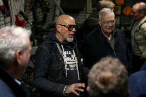 27-11-2025 NIEUWS:RON MORET NODIGT LIONS CLUB UIT VOOR AVONDJE METALART.
foto: Albert den iseger