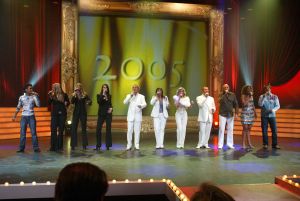 11-02-2005 SHOWBIZZ; 4DE VOORRONDE VAN HET NATIONAAL SONGFESTIVAL 2005.ALLE DEELNEMERS
FOTO; ALBERT DEN ISEGER