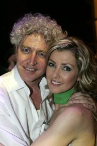 11-02-2005 SHOWBIZZ; 4DE VOORRONDE VAN HET NATIONAAL SONGFESTIVAL 2005.BRIGITTE NIJMAN EN JOS POMMER
FOTO; ALBERT DEN ISEGER