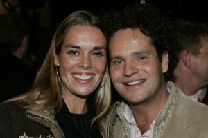 31-01-2005 SHOWBIZZ; PREMIERE VAN FILM VET HARD IN PALTHE AMSTERDAM.DIRK ZEELENBERG MET VRIENDIN SUUS
FOTO; ALBERT DEN ISEGER