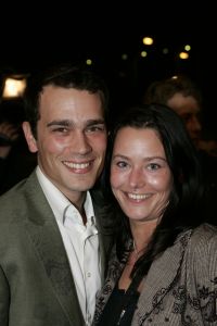 31-01-2005 SHOWBIZZ; PREMIERE VAN FILM VET HARD IN PALTHE AMSTERDAM.EDGAR WURFBAIN MET VRIENDIN
FOTO; ALBERT DEN ISEGER